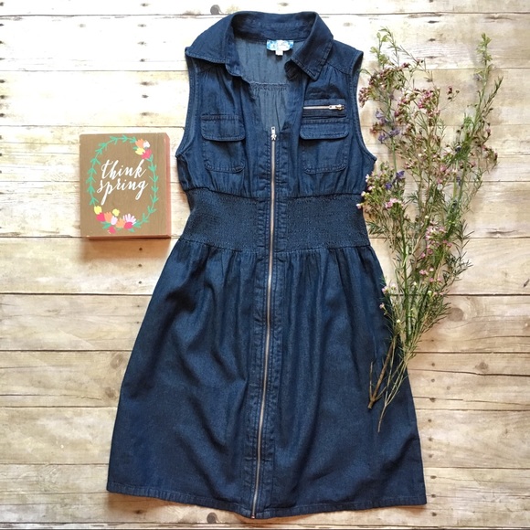 j gee denim dress